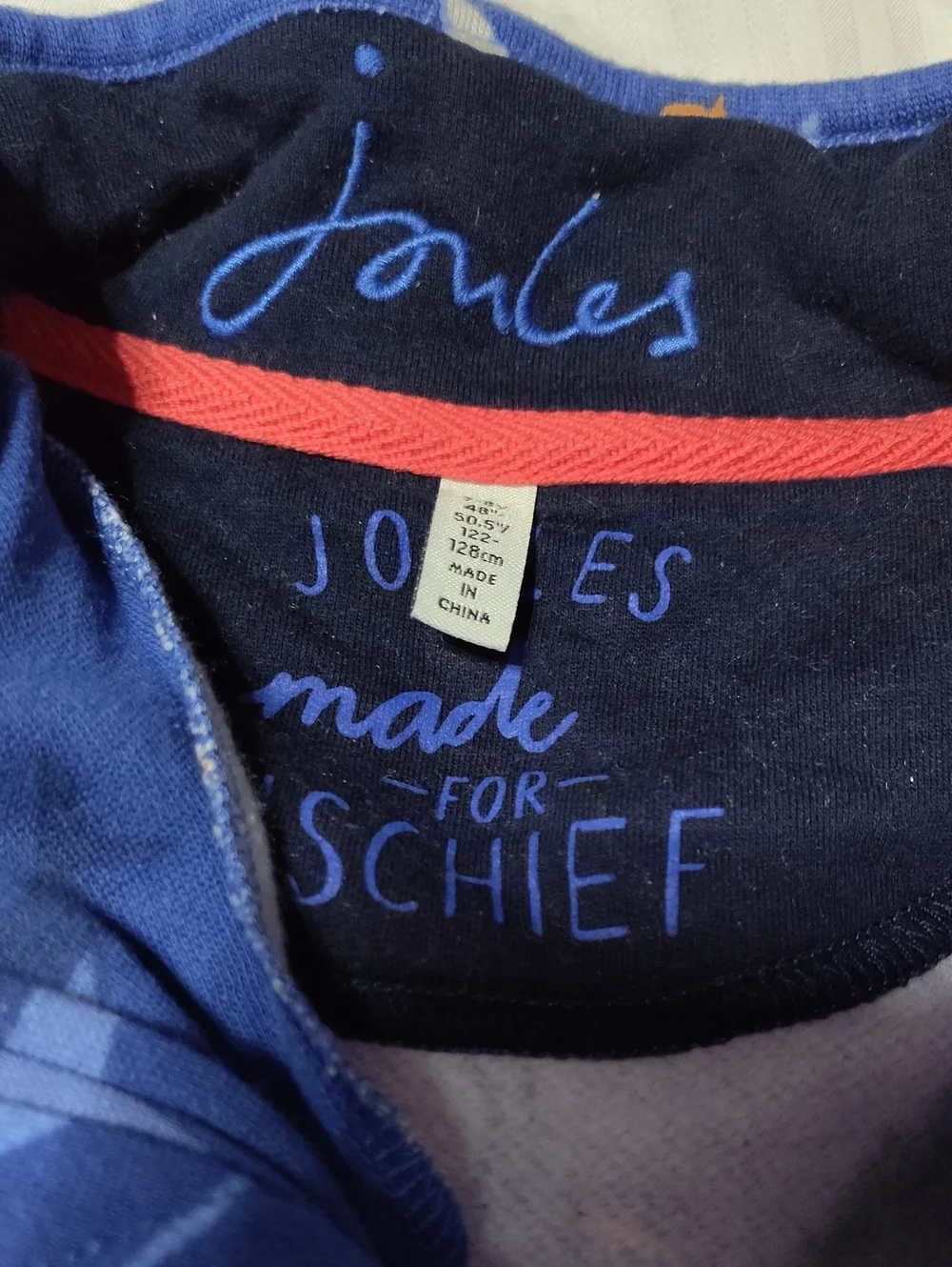 Joules7/8  Shark Sweater $45